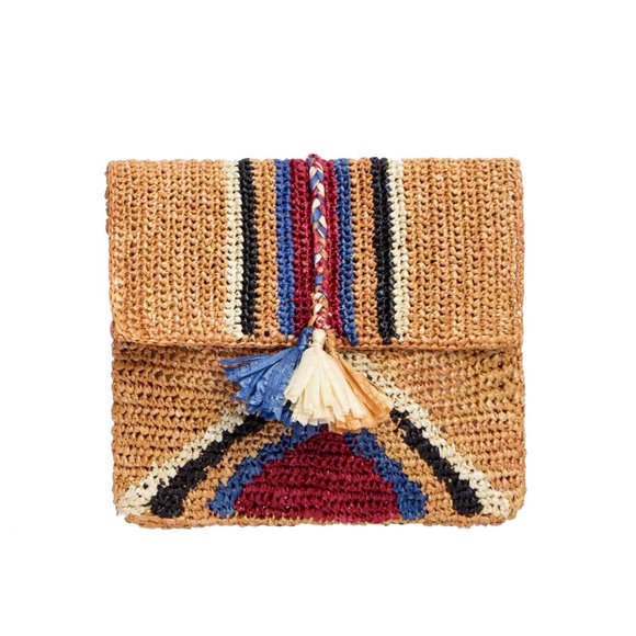 Antik Batik Rufo Woven Handmade Clutch - Picture 3 of 5